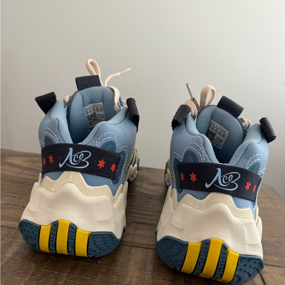 Women's adidas Exhibit B Candace Parker Mid Top Basketball Shoes GZ2375 Blue - Picture 8 of 10